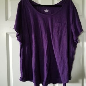 Purple Lane Bryant tee shirt
